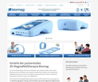Biomag-Magnetfeldtherapie.de(Magnetfeldtherapie Biomag) Screenshot