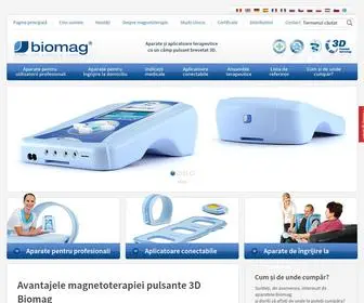 Biomag-Magnetoterapie.ro(3D brevetat) Screenshot