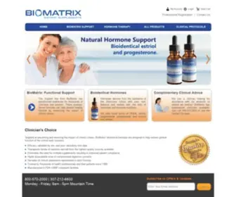 Biomatrixone.com(BioMatrix Support) Screenshot