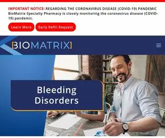 Biomatrixsprx.com(BioMatrix) Screenshot