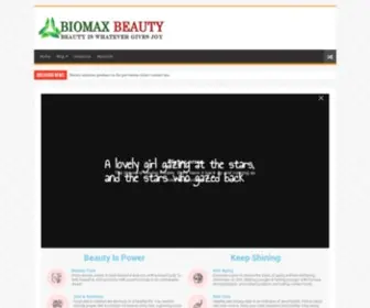 Biomaxbeauty.com(Biomax Beauty) Screenshot