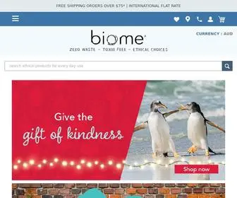 Biome.com.au(Eco Friendly) Screenshot