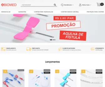 Biomed.com.br(Hemodiálise) Screenshot