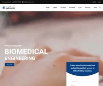 Biomedecalku.com(Online Learning System) Screenshot