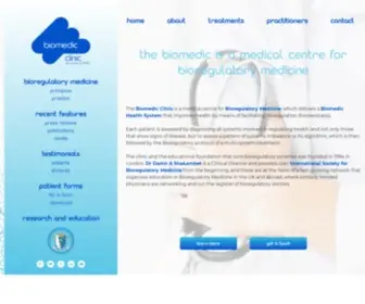 Biomedic.co.uk(The Biomedic clinic) Screenshot