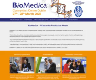 Biomedica.ie(Home) Screenshot