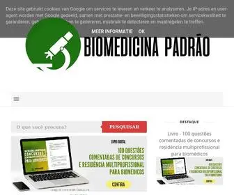Biomedicinapadrao.com.br(Biomedicina Padr) Screenshot
