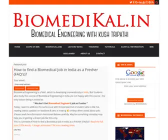 Biomedikal.in(BiomediKal-Biomedical with Kush Tripathi) Screenshot