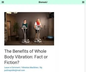 Biomedj.org(Biomedical News & Health Blog) Screenshot