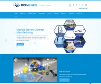 Biomerics.com(Biomerics) Screenshot