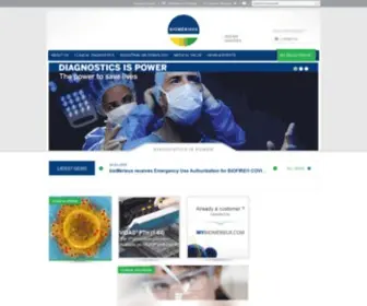 Biomerieux-Asean.com(BioM) Screenshot