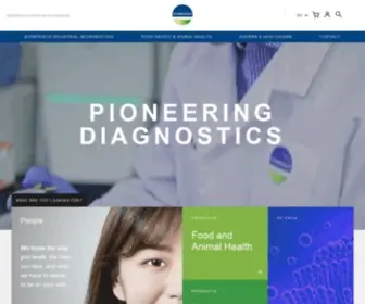 Biomerieux-Industry.com(Pioneering diagnostics to improve public health) Screenshot