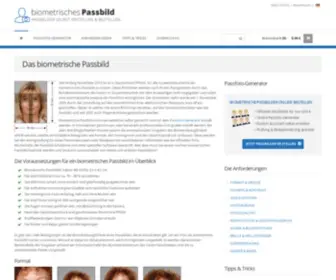 Biometrisches-Passbild.net(Passfoto Generator & Vorgaben) Screenshot