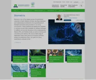 Biometris.nl(WUR) Screenshot