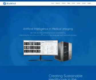 Biomind.ai(Award-winning deeptech company) Screenshot
