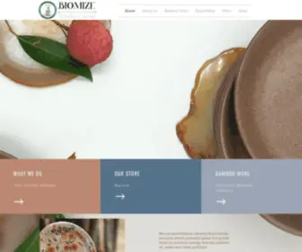Biomize.in(Bamboo Tableware) Screenshot