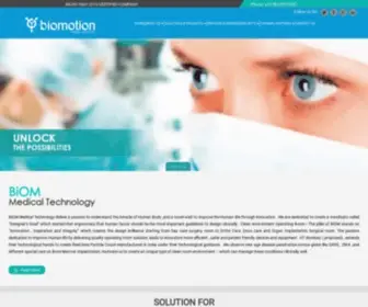 Biomotion-Medical.com(Operation Room Design in India) Screenshot