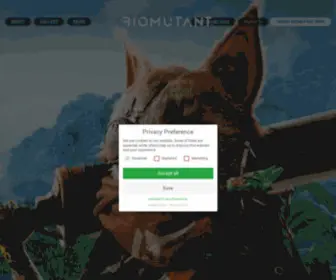 Biomutant.com(Biomutant) Screenshot