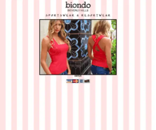 Biondofashion.com(Bot Verification) Screenshot