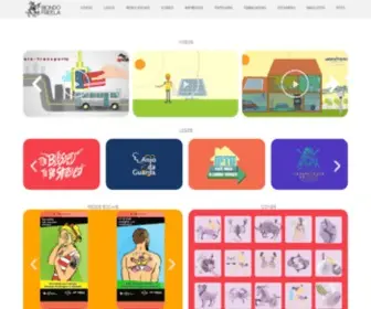 Biondofreela.com(Animador, Designer, ilustrador) Screenshot