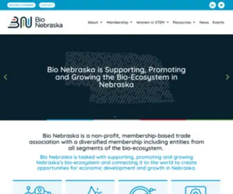 Bionebraska.org(Bio Sciences Organization of Nebraska) Screenshot