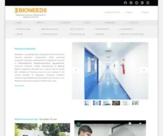 Bioneeds.in(Contract Research Organization) Screenshot