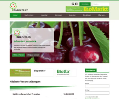 Bionetz.ch(Bionetz) Screenshot