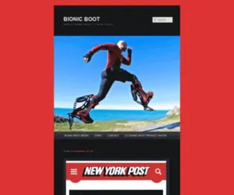 Bionicboot.com(BIONIC BOOT) Screenshot