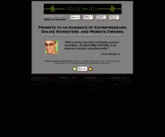 Bionichits.com(Manual Surf Traffic Exchange) Screenshot
