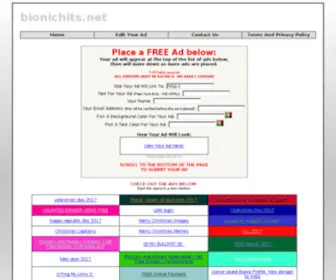 Bionichits.net(Place a FREE AD on Our High) Screenshot