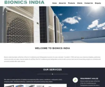 Bionicsindia.com(Bionicsindia) Screenshot