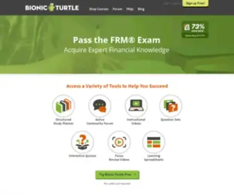 Bionicturtle.com(Bionic Turtle) Screenshot