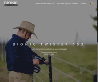 Bionictwister153.com.au(BeParallax) Screenshot