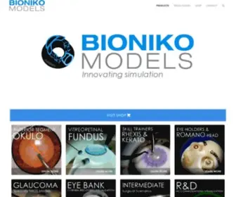 Bioniko.com(Bioniko Models) Screenshot