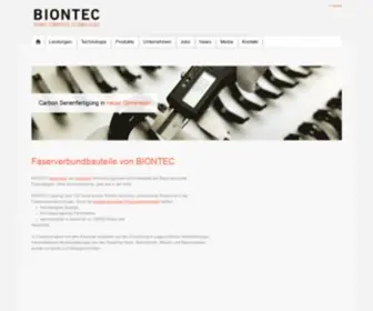 Biontec.ch(Home) Screenshot