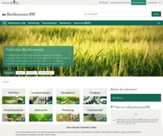 Biooekonomie-BW.de(Bioökonomie) Screenshot