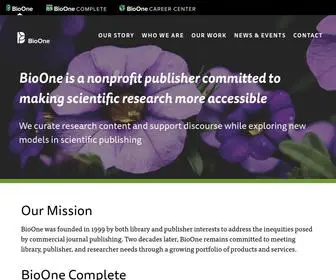 Bioonepublishing.org(BioOne Publishing) Screenshot