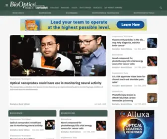 Bioopticsworld.com(BioOptics World) Screenshot