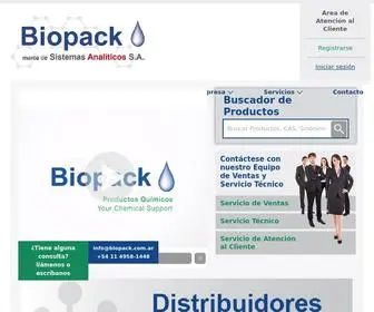 Biopack.com.ar(Biopack®) Screenshot