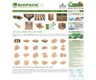 Biopack.ro(Cutii carton) Screenshot