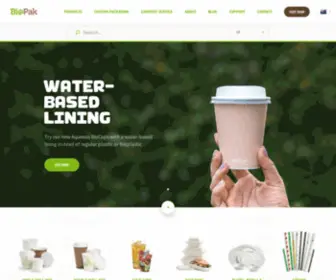 Biopak.com.au(Award-winning plant-based compostable packaging) Screenshot