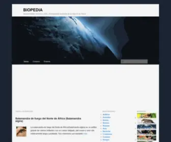Biopedia.com(Biodiversidad, biomas y más) Screenshot