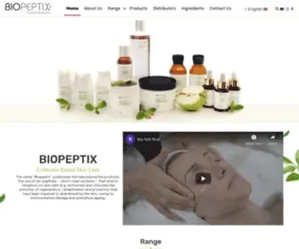 Biopeptix.com(BIOPEPTIX) Screenshot