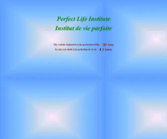 Bioperfection.com(About living in harmony) Screenshot