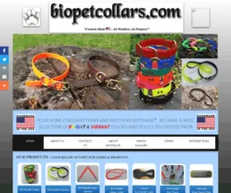 Biopetcollars.com(Bio Pet Collars) Screenshot