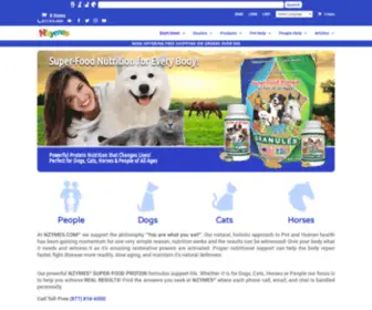 Biopet.com(Super-food supplements for people and pets) Screenshot