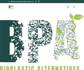 Bioplasticalternatives.com(Bioplastic Alternatives) Screenshot