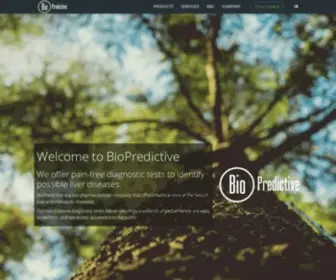 Biopredictive.com(Biopredictive) Screenshot