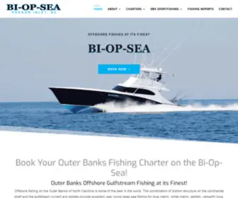 Biopsea.com(Outer Banks Charter Fishing) Screenshot