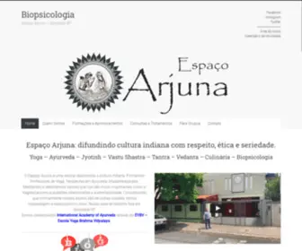 Biopsicologia.com.br(Espaço Arjuna) Screenshot